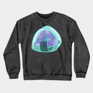 Galaxy Onigiri Rice Ball Crewneck Sweatshirt